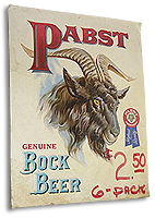 old Pabst sign